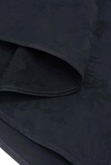 Night-Bloom Jacquard Dress