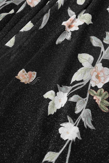 Peony Bloom Maxi Dress