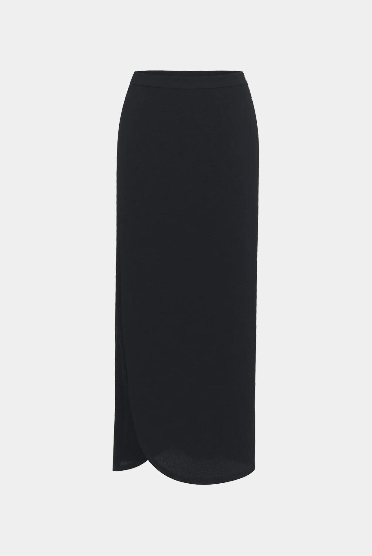Front-Slit Straight Skirt