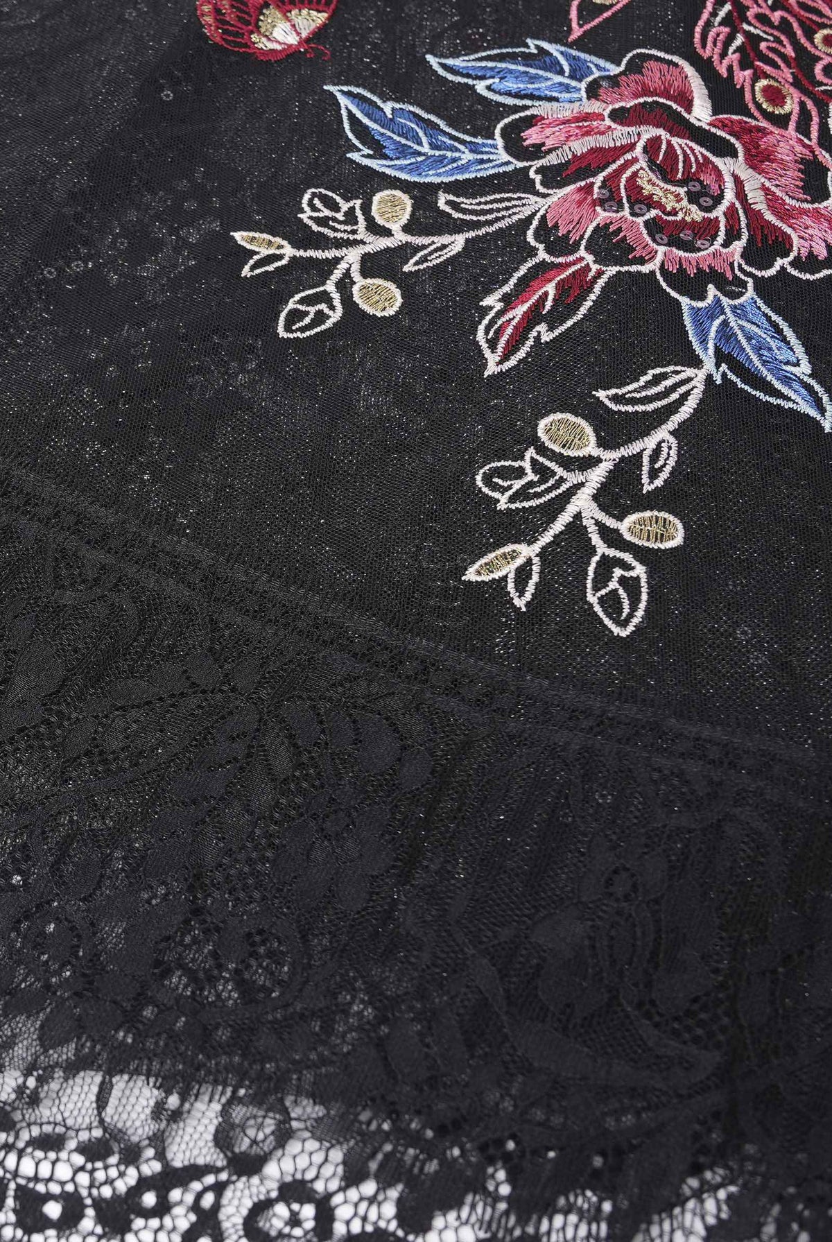 Phoenix Embroidered Dress