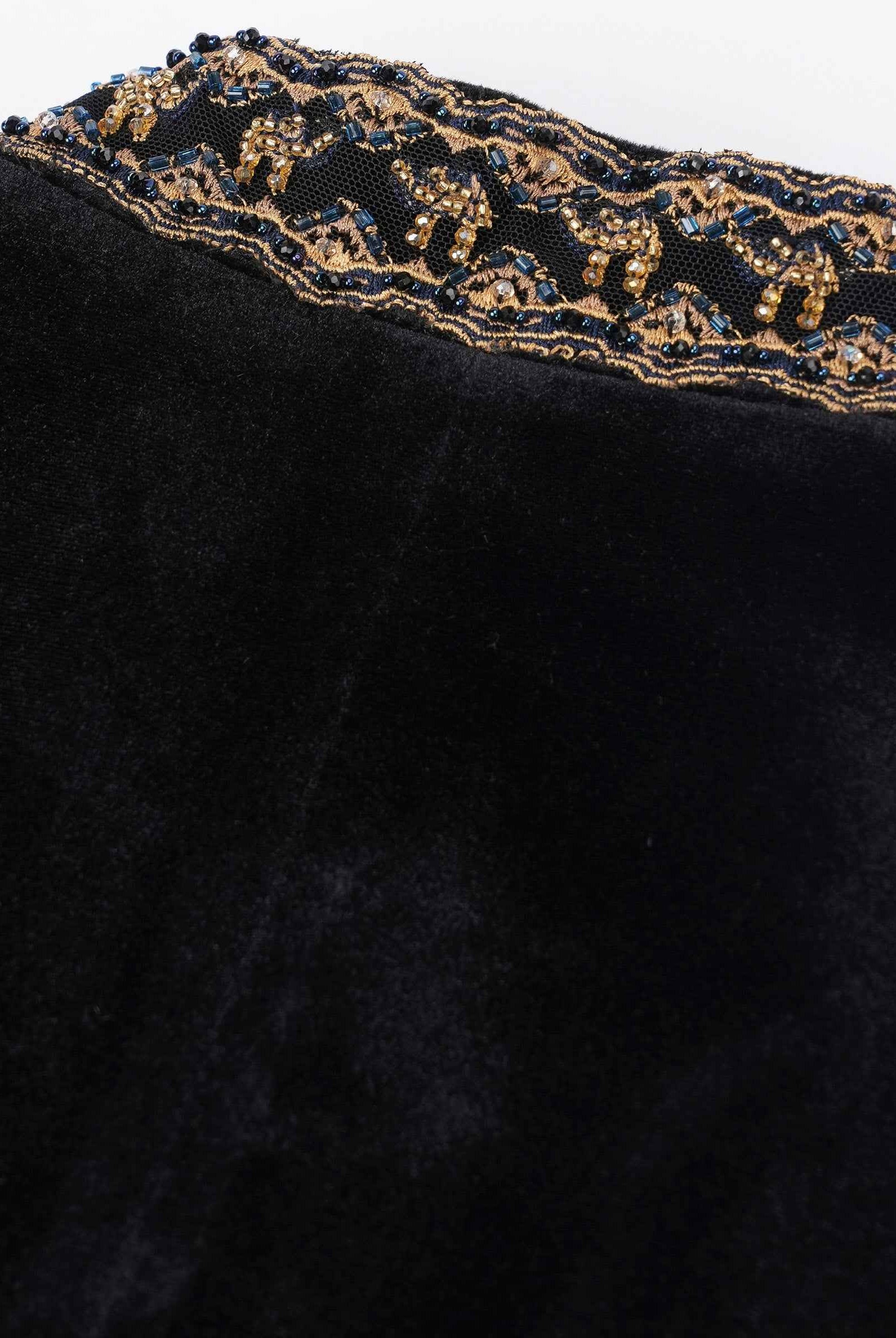 Embroidered High-Waist Blazer