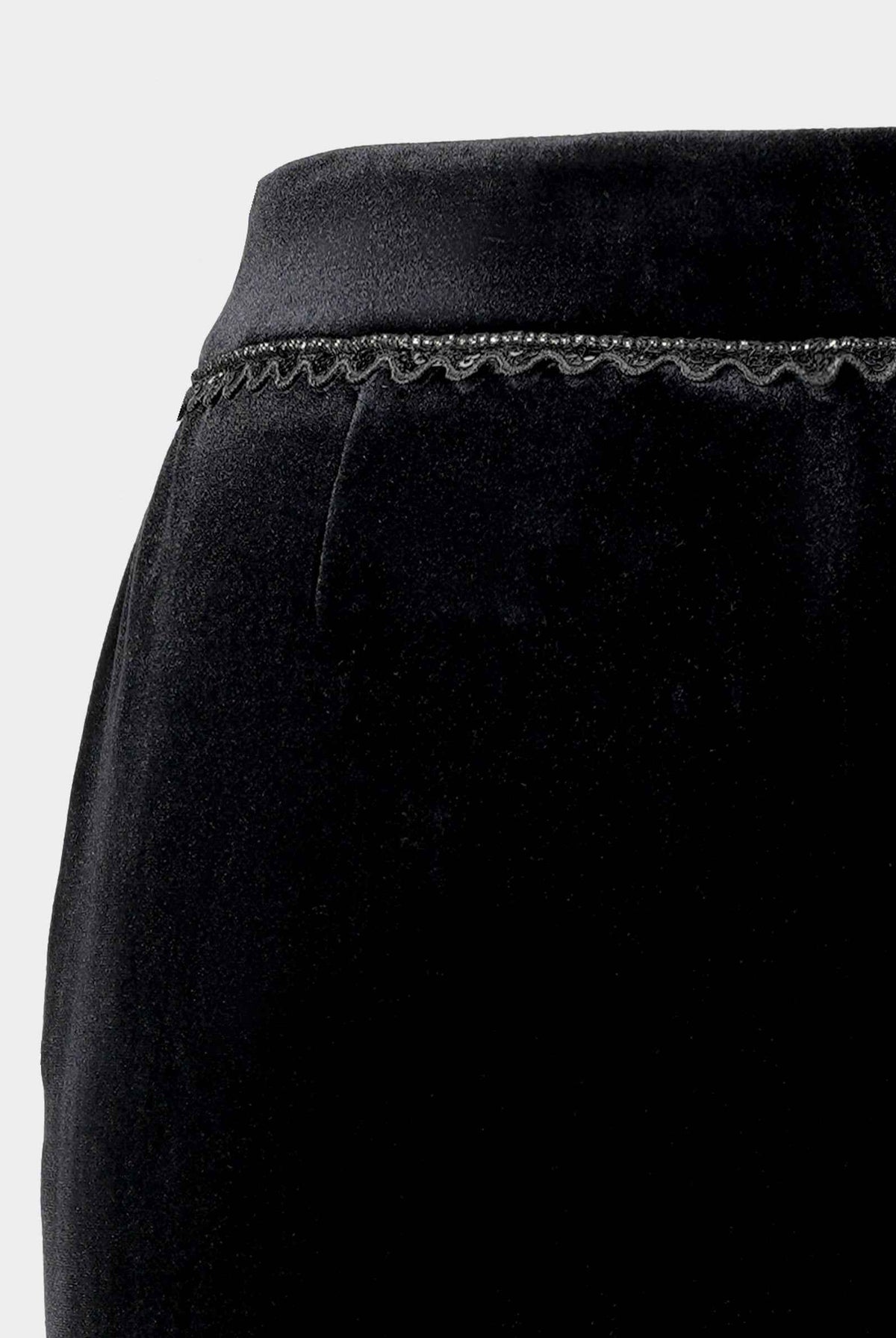 Classic Black Wide-Leg Trousers