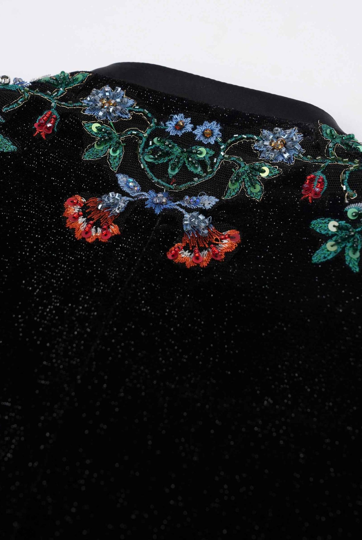 Prosperity Embroidered Velvet Blazer