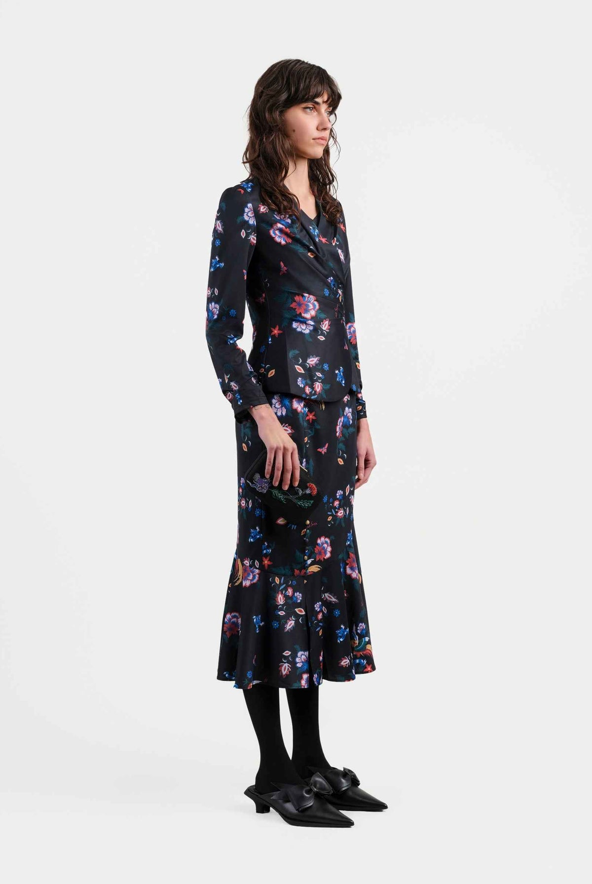 Phoenix Printed Tailored Blouse