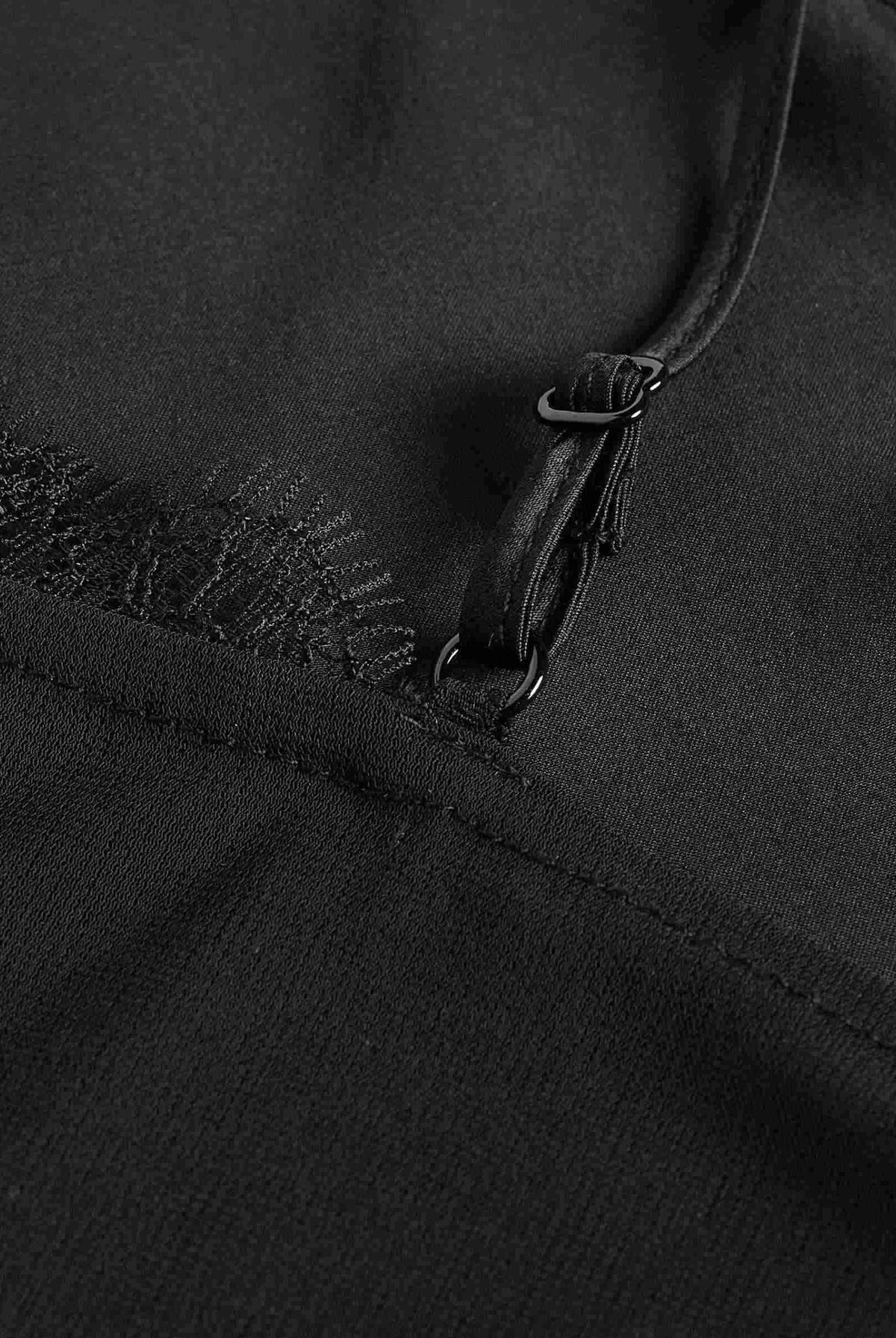 Silk Lace-Trim Camisole