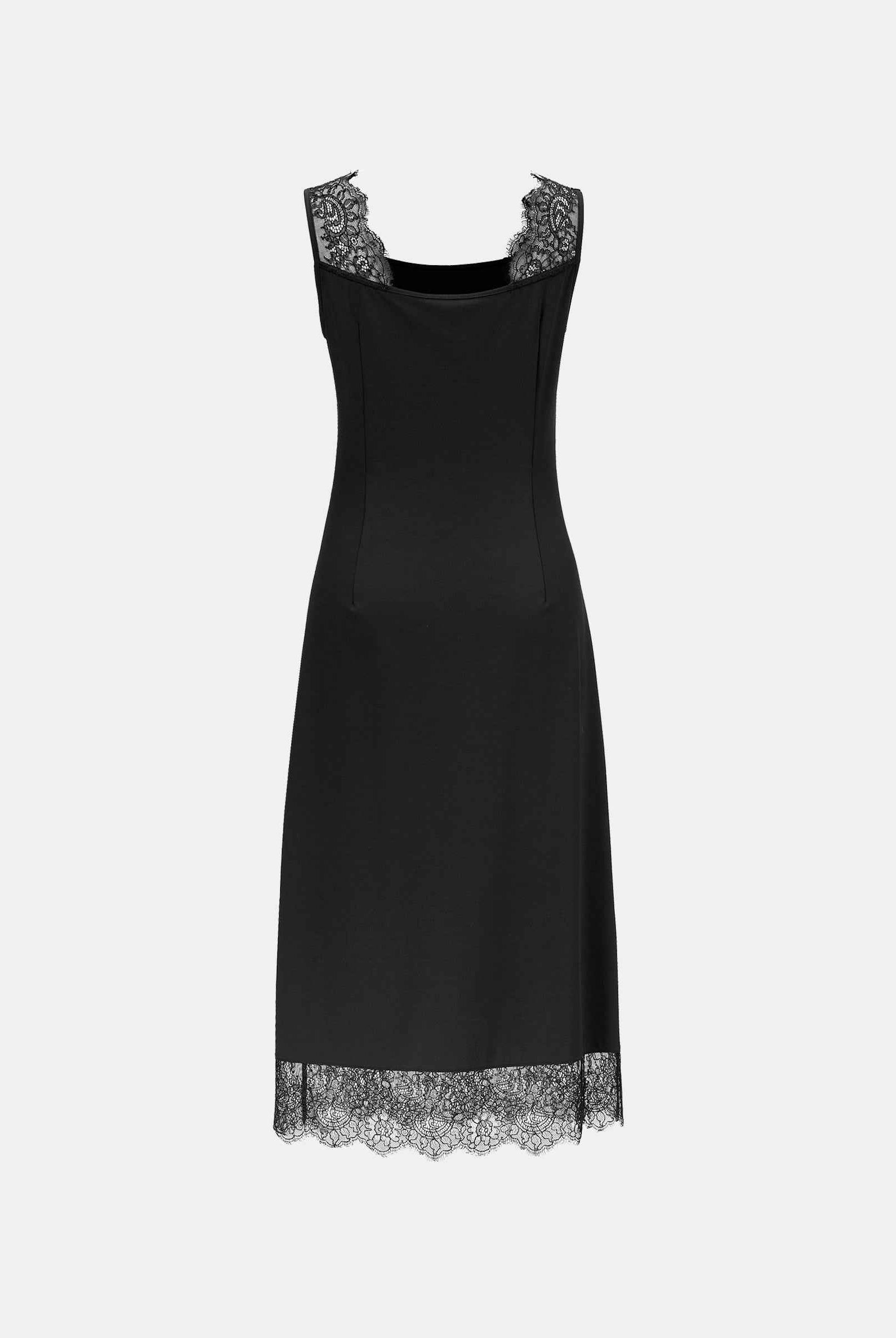 Delicate Lace Cinched-Waist Dress