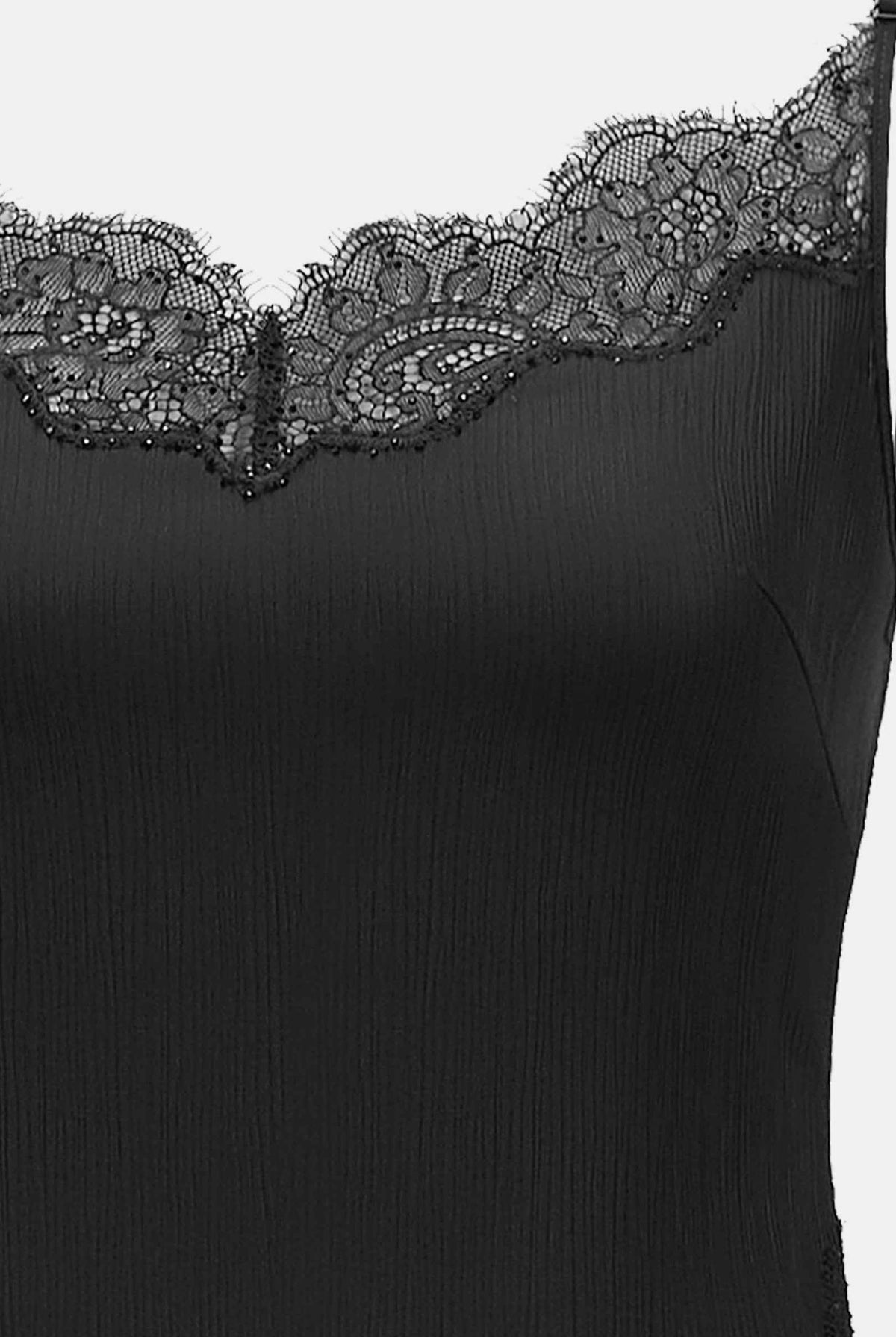 Delicate Lace Cinched-Waist Blouse