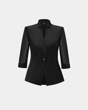 Tailored Waist-Defining Slim-Fit Coat