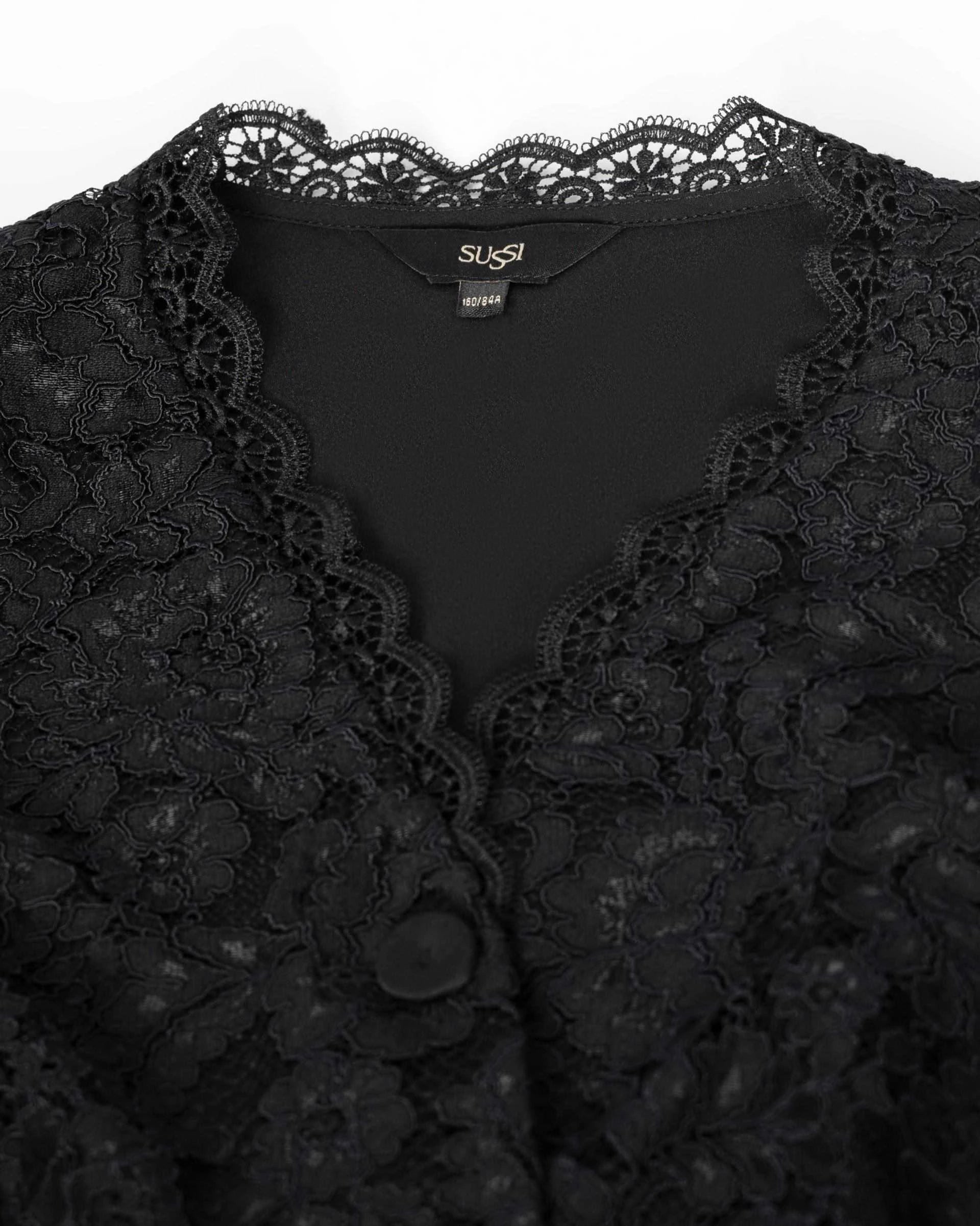 Ink-Expanse Lace Top