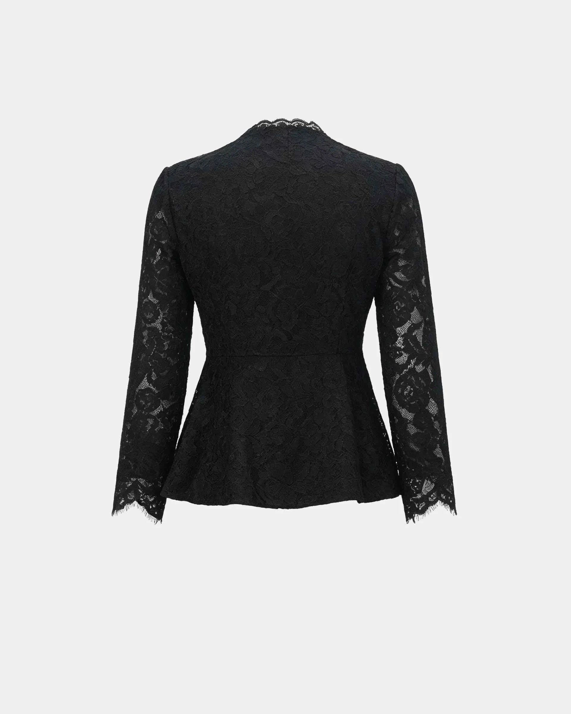 Ink-Expanse Lace Top