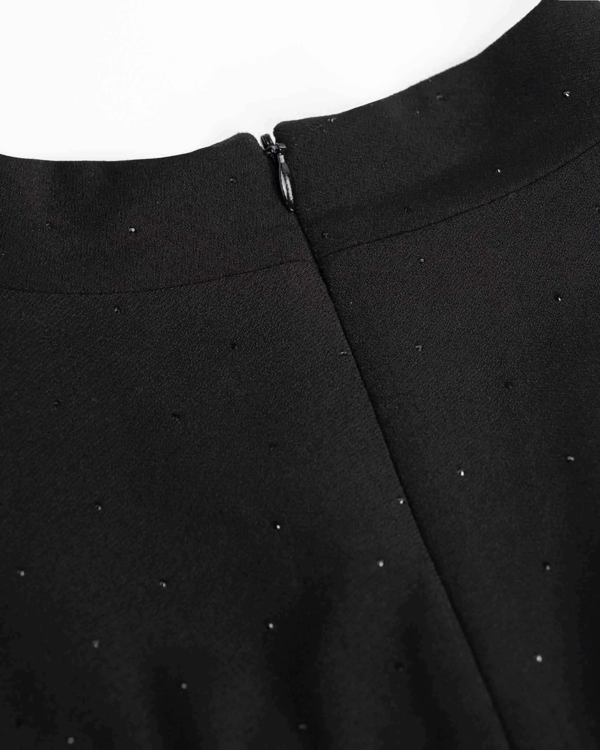Starlit-Night Fitted Top