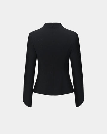 Starlit-Night Fitted Top