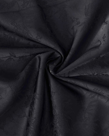 Night-Bloom Jacquard Dress