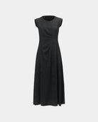 Night-Bloom Jacquard Dress