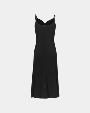 Starlit-Night Fitted Dress