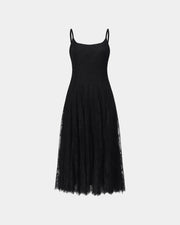 Spring-Bloom Lace Slip Dress