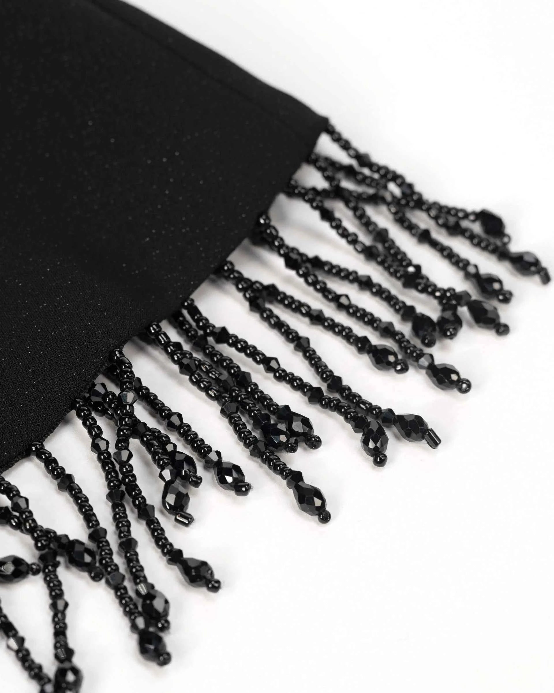 Starlit-Night Shimmering Shawl