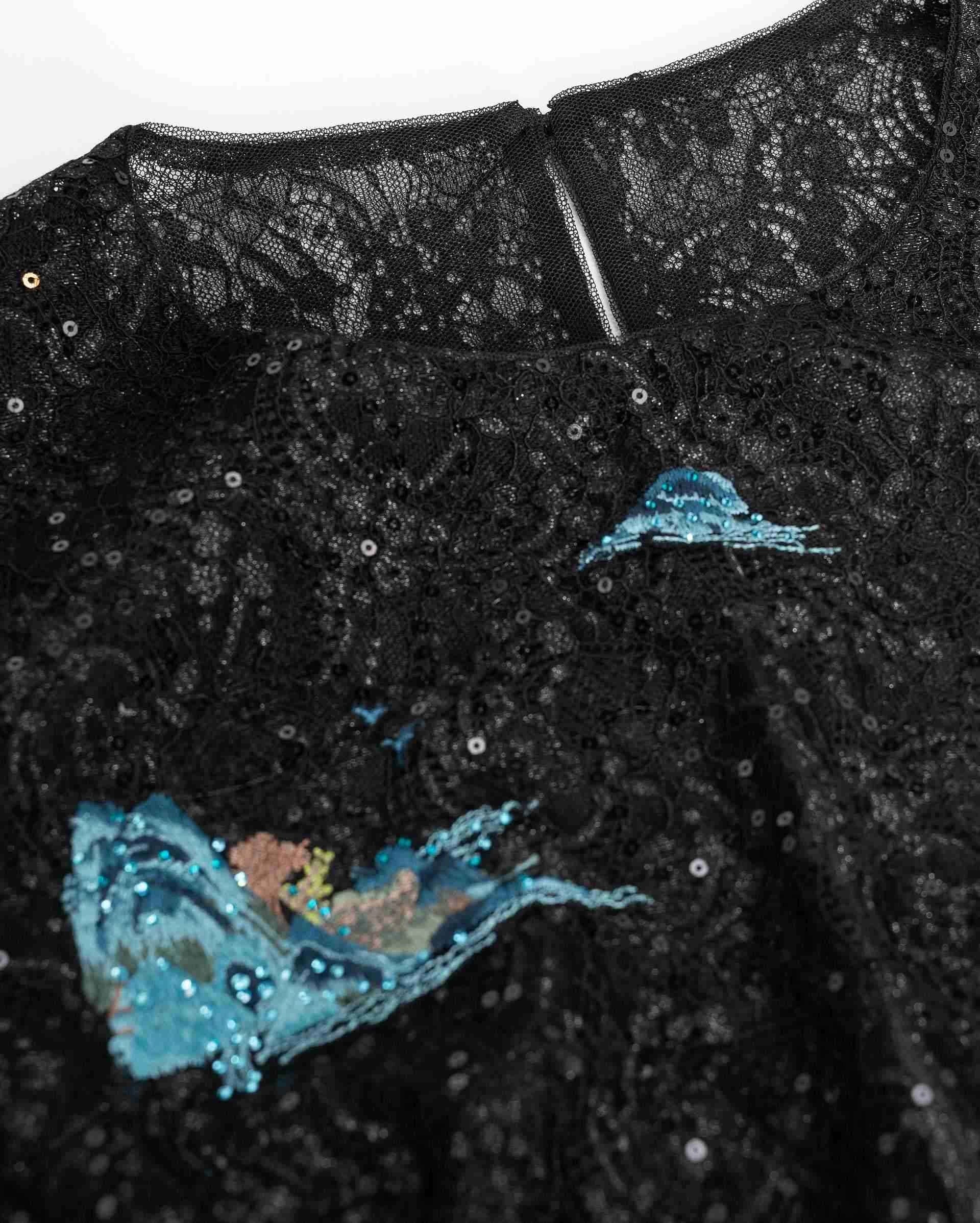 Landscape Embroidered Overblouse