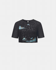 Landscape Embroidered Overblouse