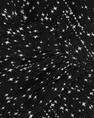 Starry-Print A-Line Dress