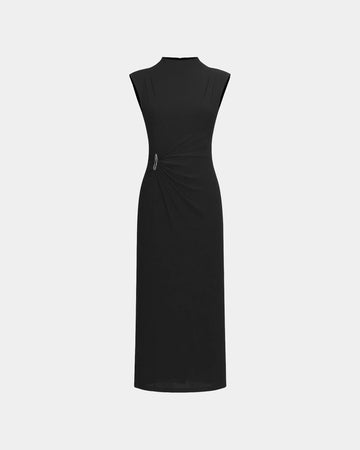 Crystal Twist Knit Dress