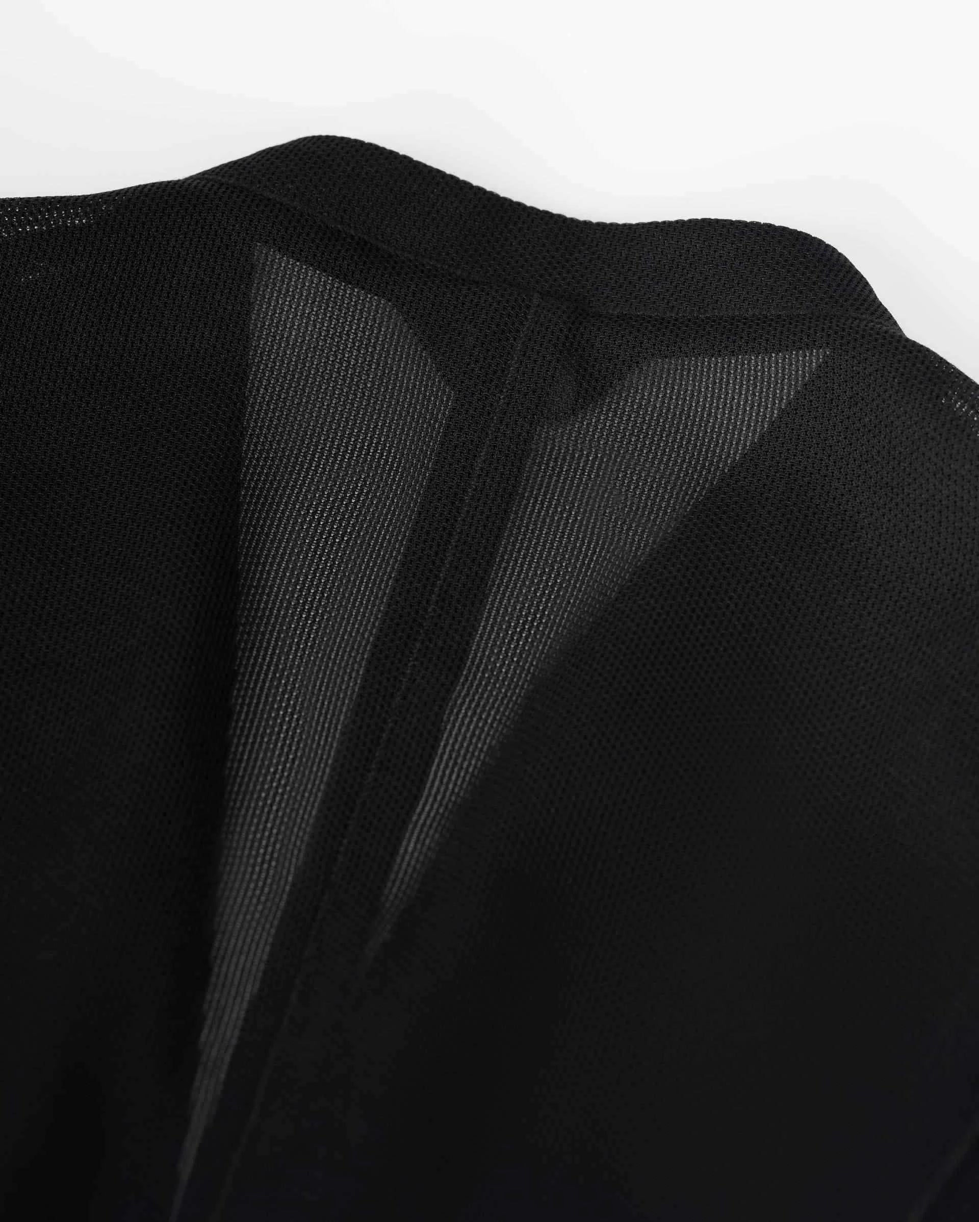 Bare-Branch Padded-Shoulder Jacket