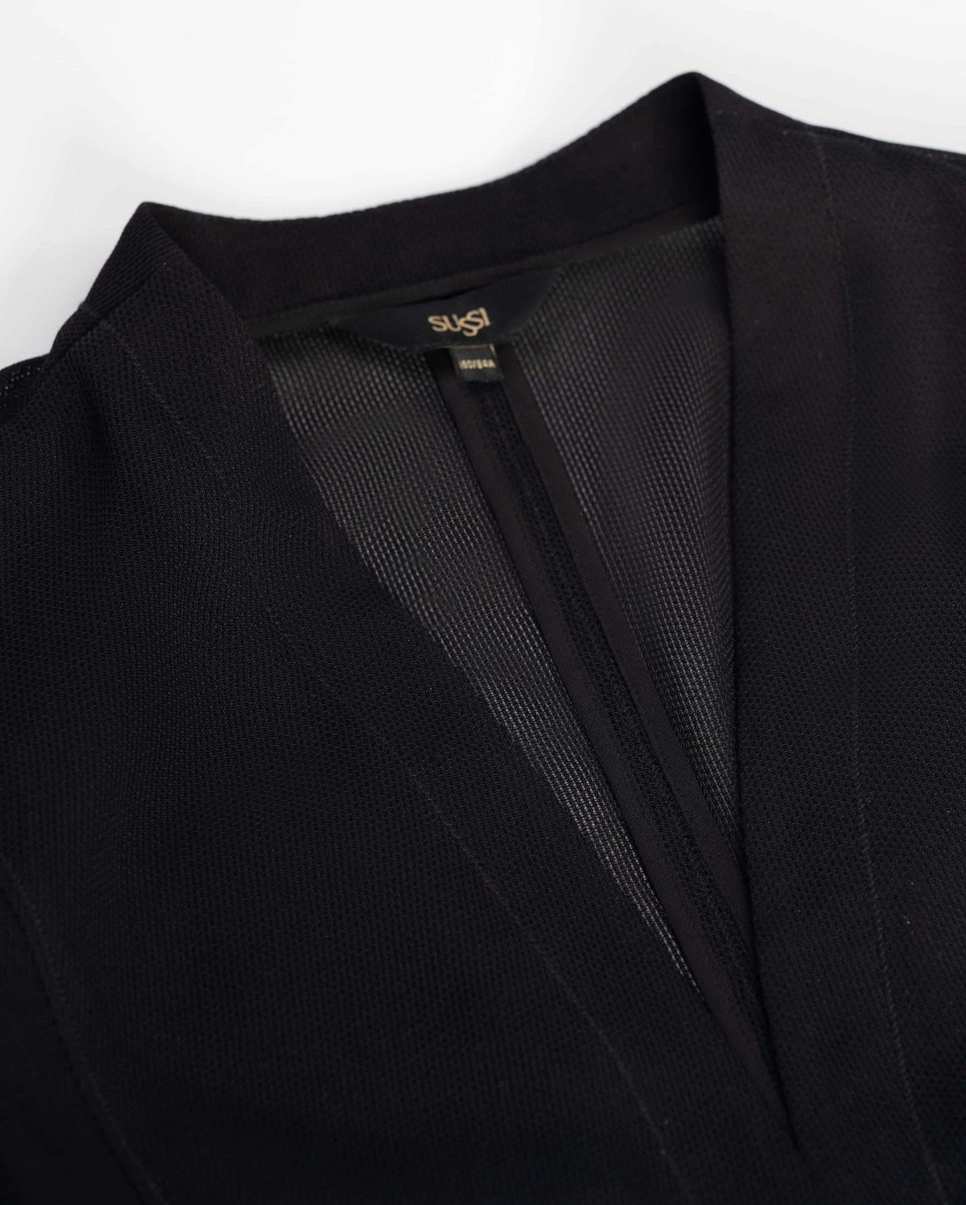 Bare-Branch Padded-Shoulder Jacket