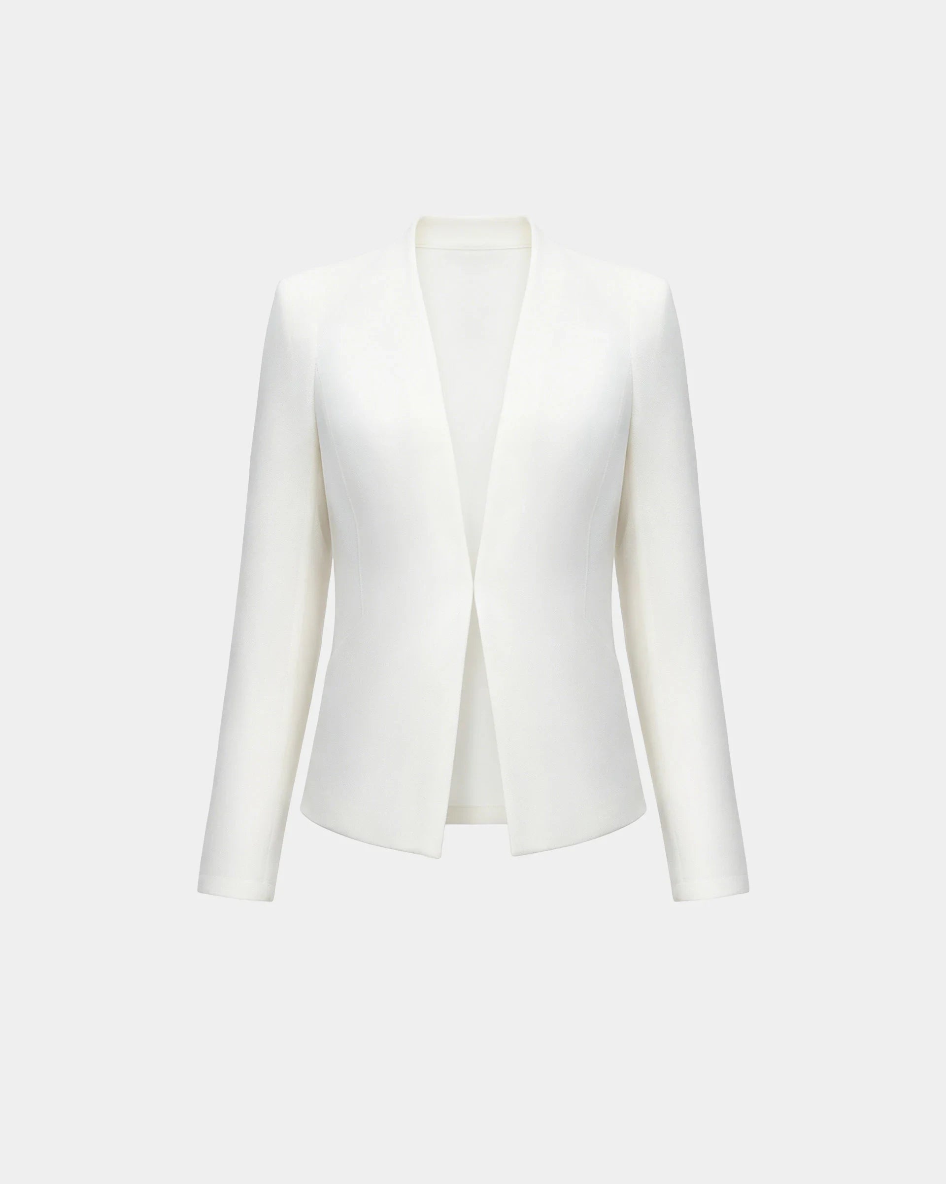 Bare-Branch Padded-Shoulder Jacket