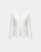 Bare-Branch Padded-Shoulder Jacket