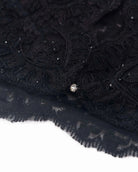 Misty-Bloom Lace Vest