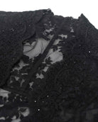 Misty-Bloom Lace Vest