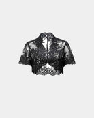 Misty-Bloom Lace Vest
