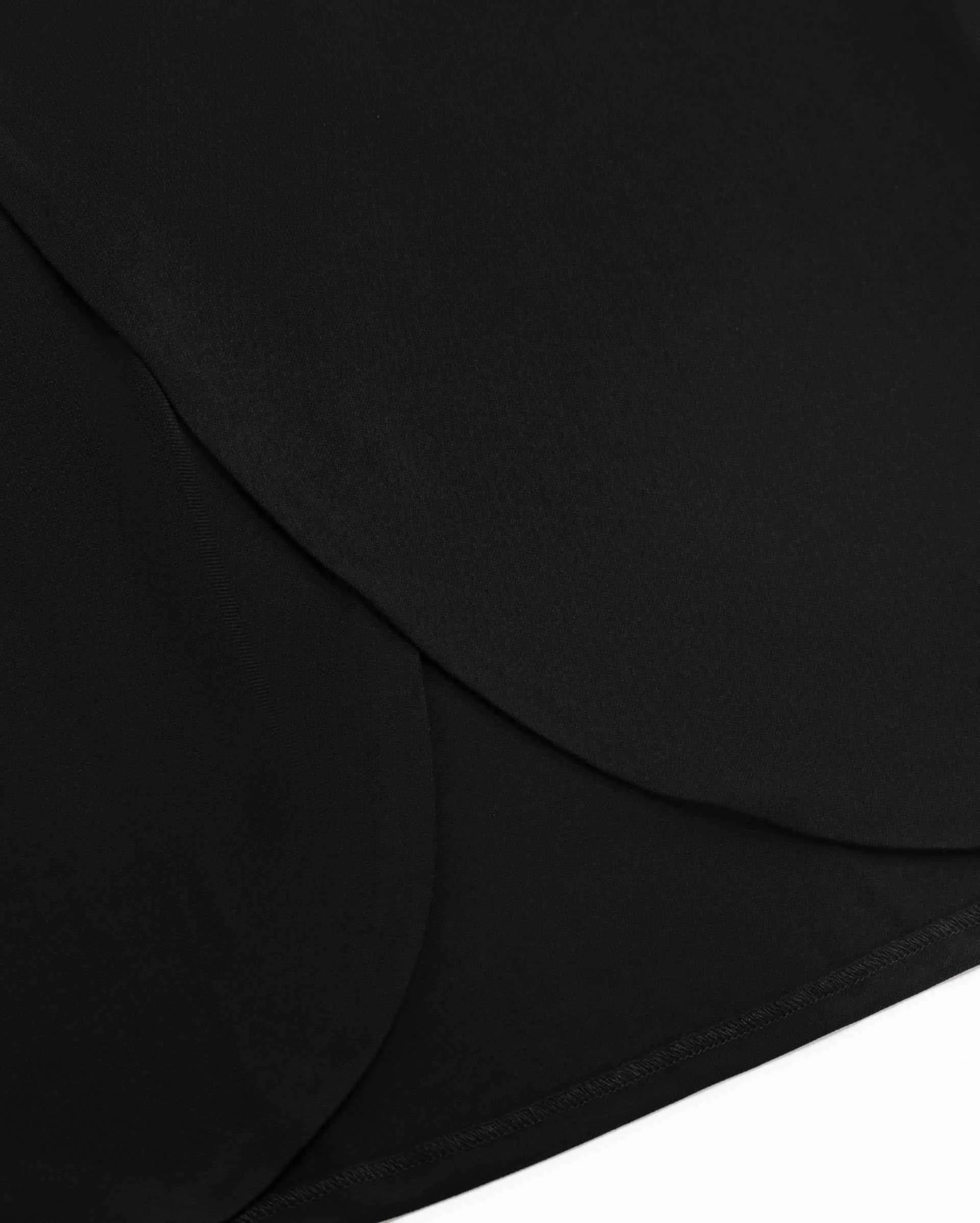 Front-Slit Straight Skirt