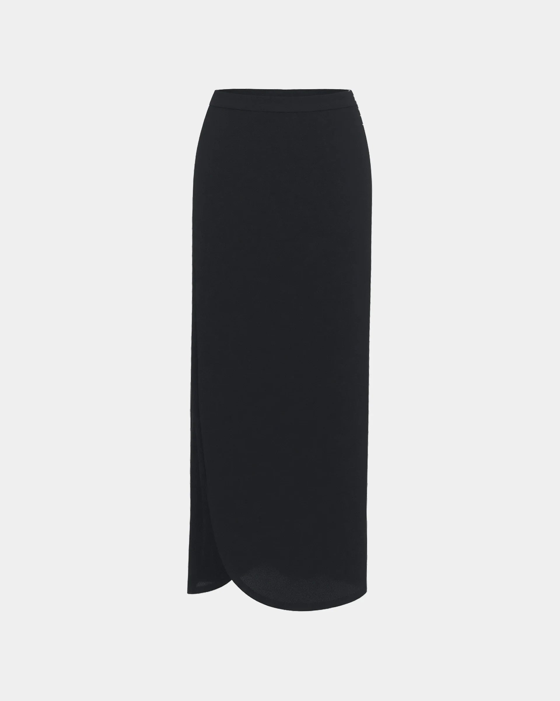 Front-Slit Straight Skirt