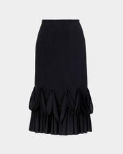 Sophisticated High-Waisted Mermaid Hem Pencil Skirt