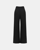 Tailored Black Wide-Leg Trousers - Sussiland