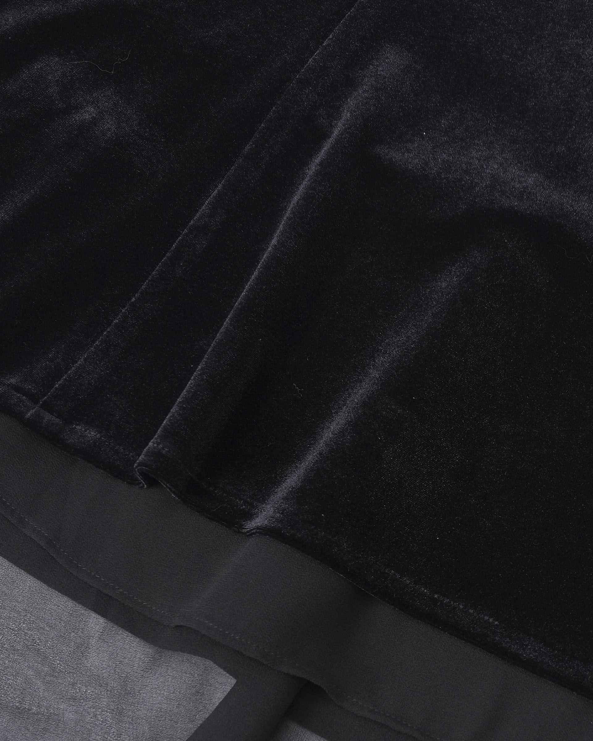 Silk-Blend Midi Skirt