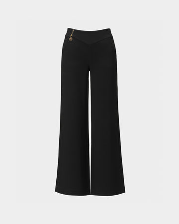 Classic Black Straight Trousers - Sussiland