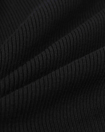 Noir Wrap-Around Knit Top