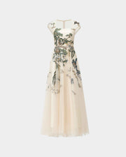 Robe Riverscape à volants avec broderie