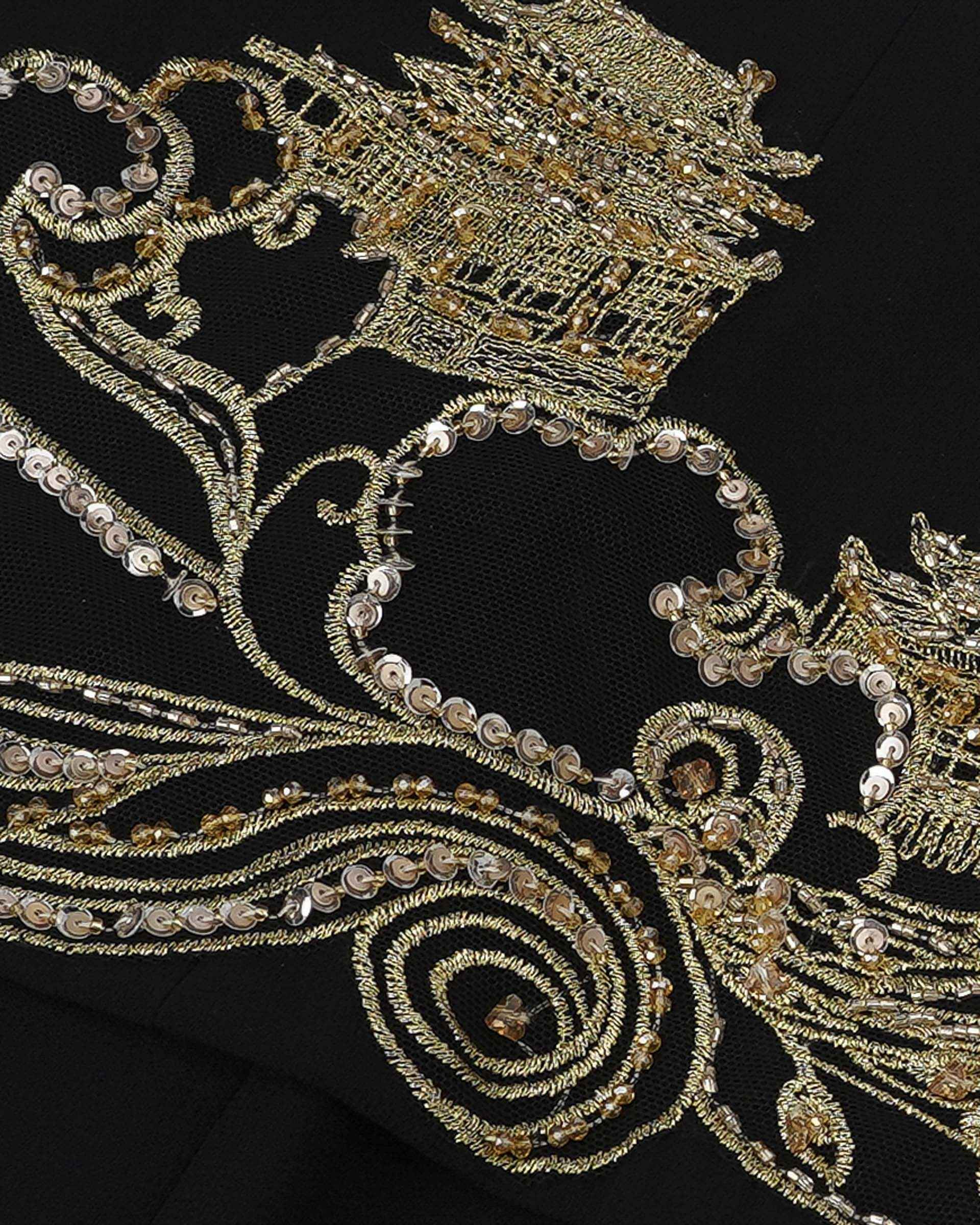 Golden Chang'an Mermaid Gown