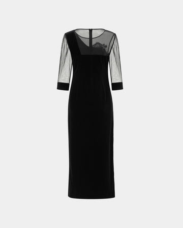 Riverscape Embroidered Midi Dress - Sussiland