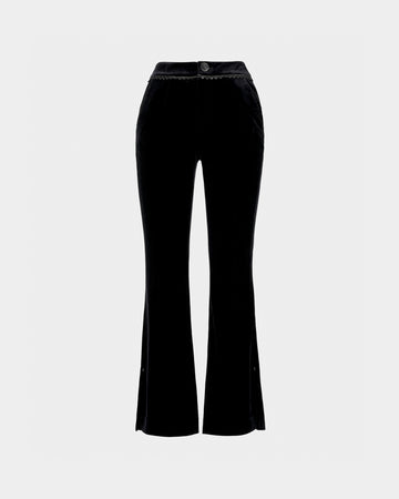 Classic Black Wide-Leg Trousers - Sussiland