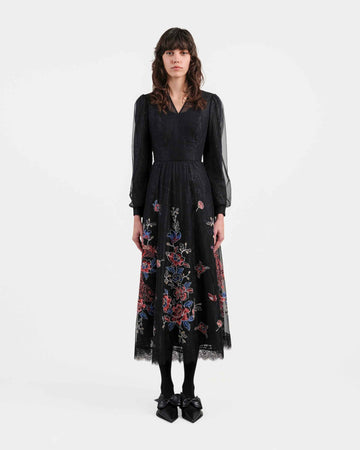 Phoenix Embroidered Dress