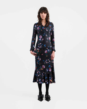Phoenix Printed Tailored Blouse