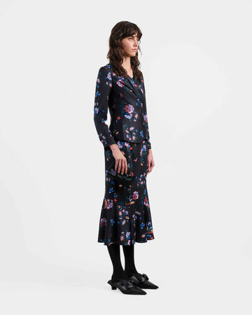 Phoenix Printed Tailored Blouse