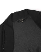 High-Waisted Long-Sleeve Evening Bolero