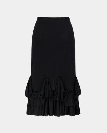 Sophisticated High-Waisted Mermaid Hem Pencil Skirt - Sussiland