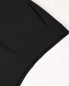 Tailored Black Wide-Leg Trousers