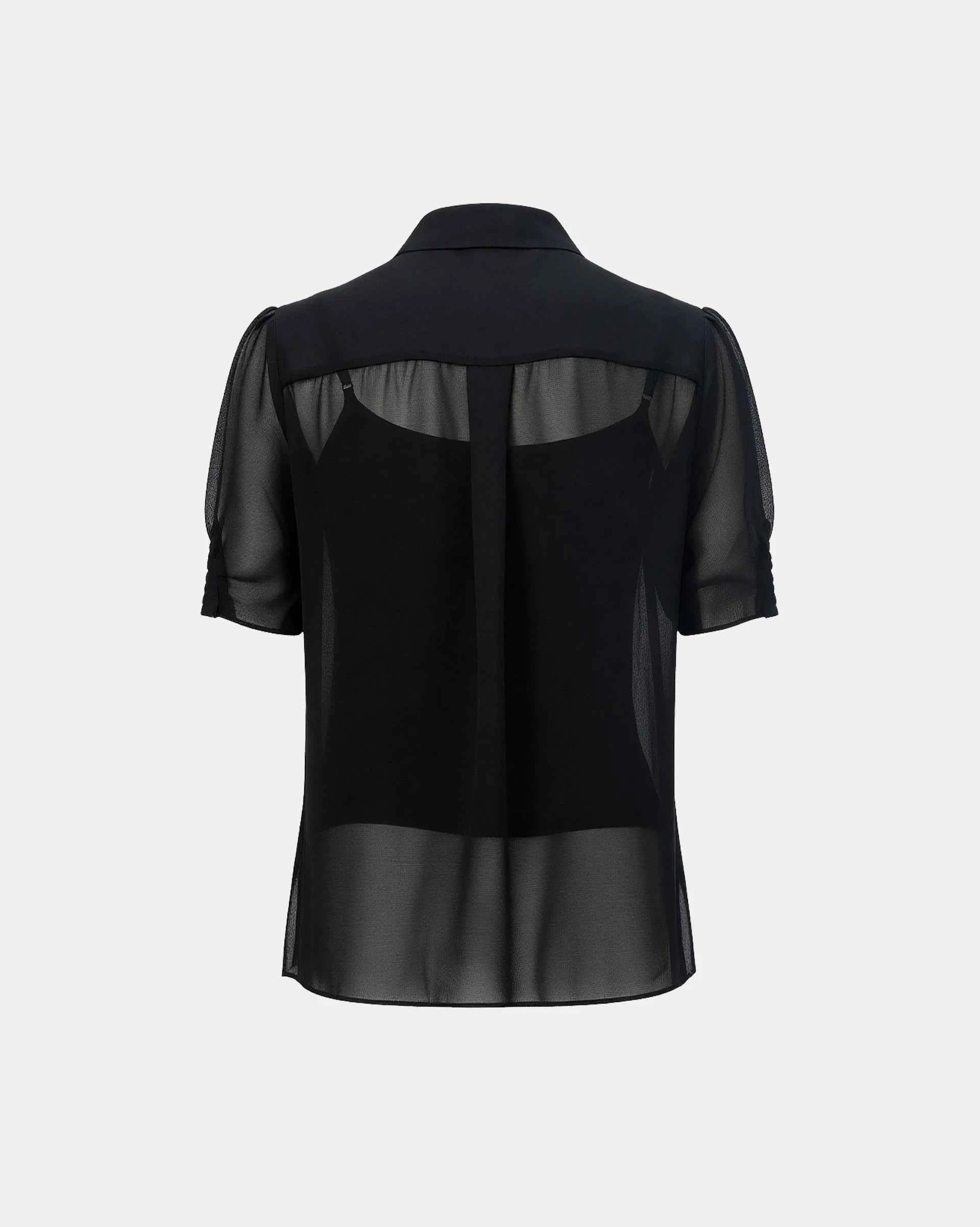 Printed Polo-Collar Dress